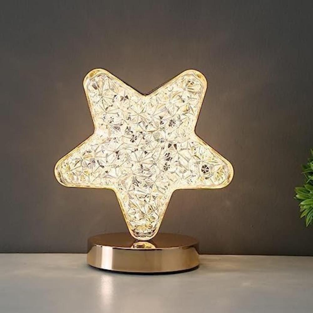 Star Crystal LED Lamp