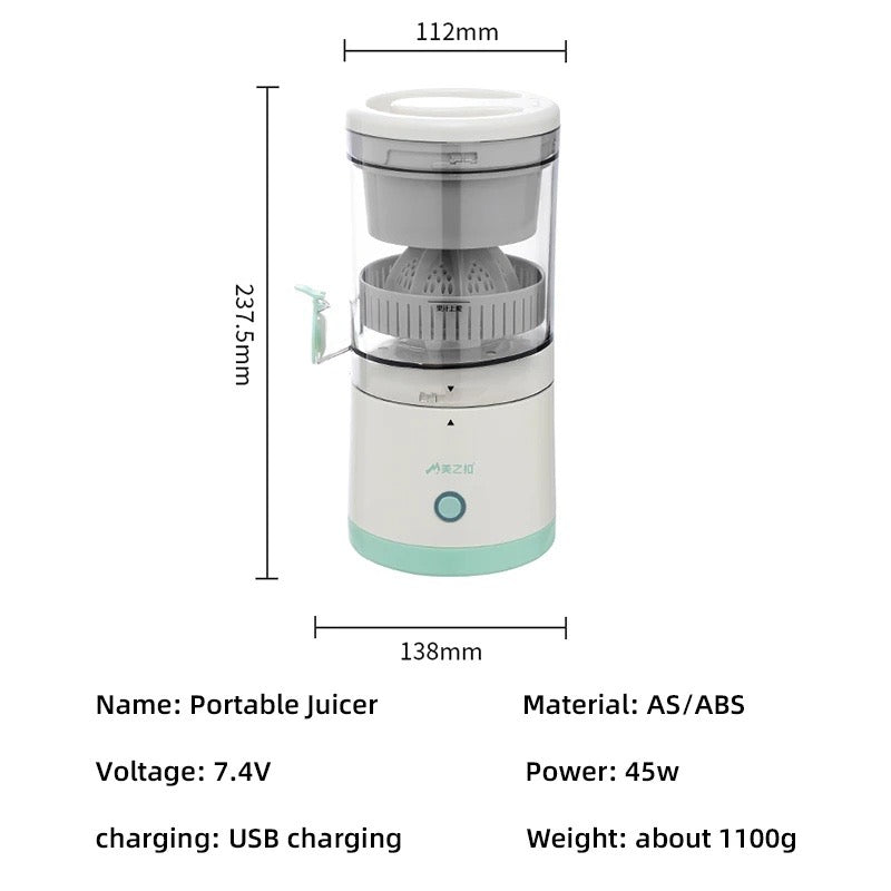 Automatic Portable Fruit Juicer